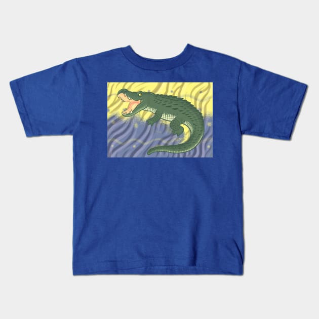 cocodrilo Kids T-Shirt by Rubtox